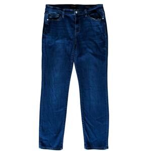 Judy Blue 11/30 Straight Fit Women's Jeans Medium Blue